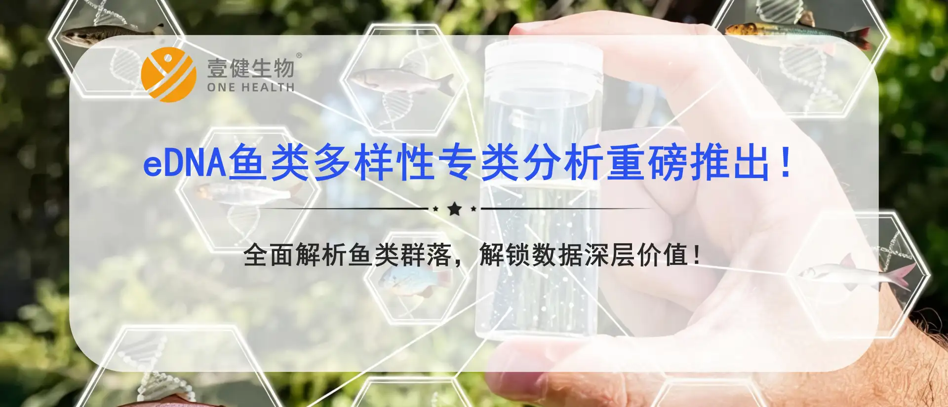 eDNA 鱼类多样性专类分析重磅推出!